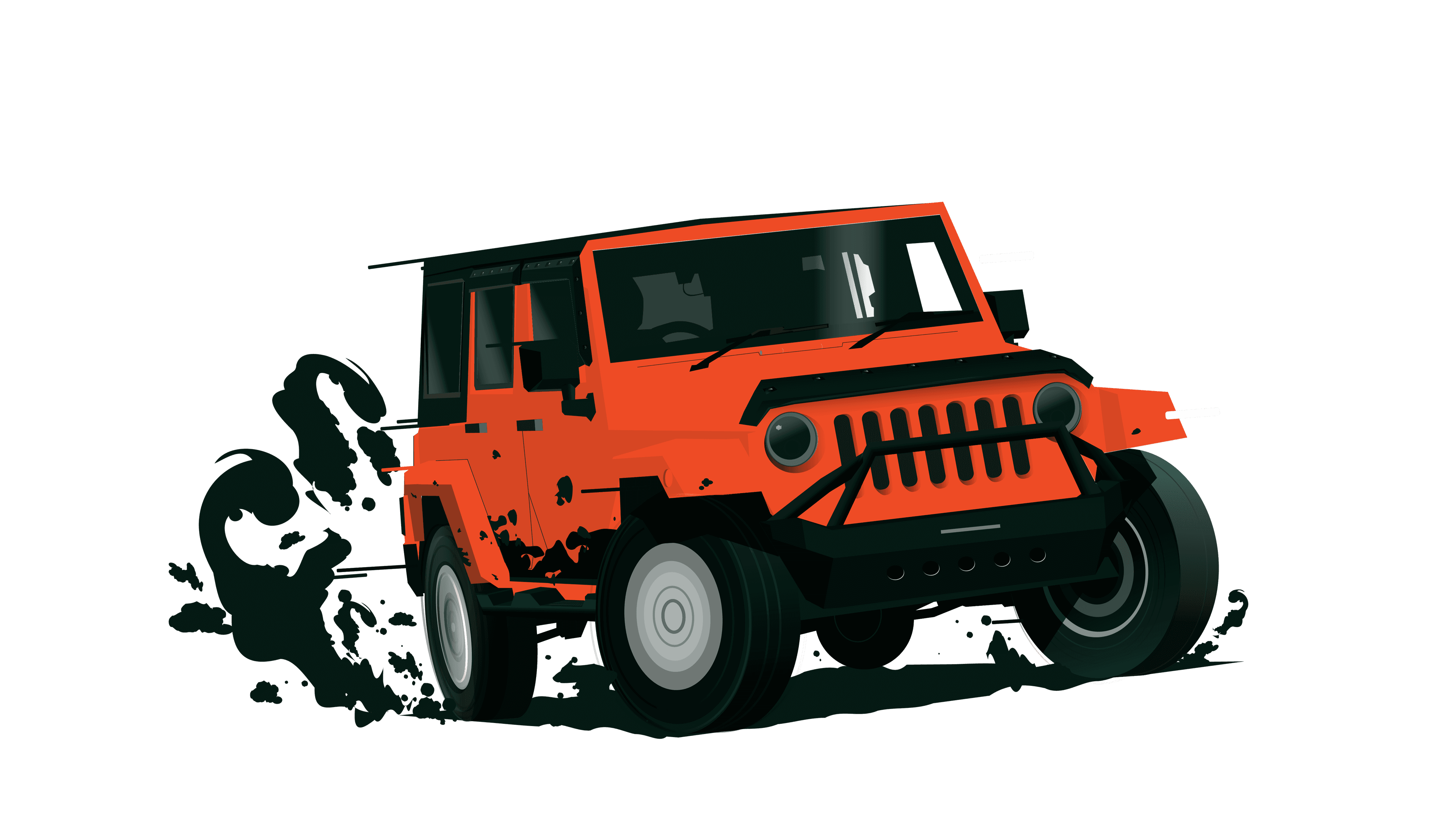 Illustrated Jeep